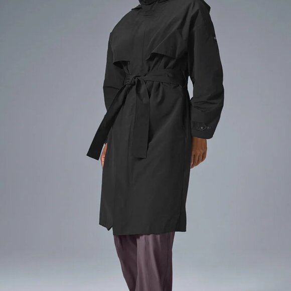 ALO Yoga – Crinkle On The Move Trench – New With Tags - Picture 1 of 11